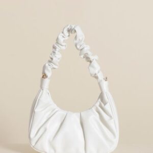 White handbag